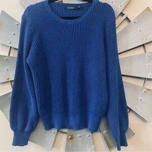 Ralph Lauren Royal Blue Knit chunky Sweater